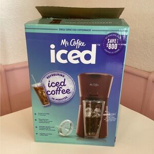 New Mr.coffee Iced Coffe Maker W/ Reusable Tumbler & Filter
